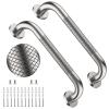 12 Inch Anti Slip Shower Grab Bar,YuanDe Brushed Nickel Bath Grab Bar view 1
