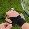 HOUDERCO Right Hand Wrist Brace for Women, Wear-resistant Wrist Guard with Soft Fit, Support Splint for Badminton and Joint Strain Relief view 4