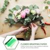 PAMINGONO Colored Cellophane Roll 40cm X 30m Green Flower Wrapping Paper Waterproof Floral Bouquet Wrap Material DIY Craft Wrap Supplies view 3