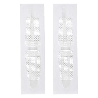 UKCOCO 2pcs Elastic Zip Closure Strip Adhesive Bandages 1.5x8cm Breathable Non-Woven Fabric Self-Adhesive Care for Finger and Knuckle First Aid