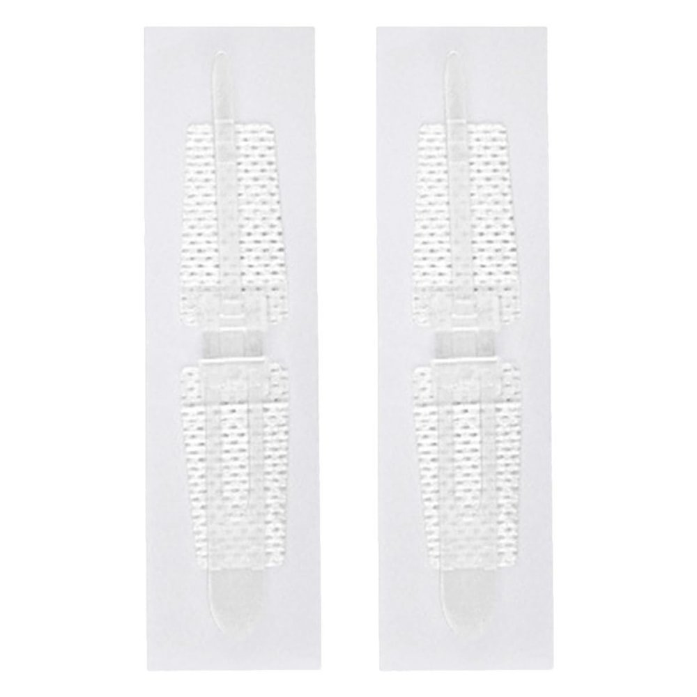 UKCOCO 2pcs Elastic Zip Closure Strip Adhesive Bandages 1.5x8cm Breathable Non-Woven Fabric Self-Adhesive Care for Finger and Knuckle First Aid