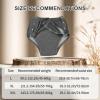 Men's Incontinence Underwear, Leak Proof Washable Reusable Cotton Brief for Men, Heavy Flow Bladder Leak 3 Pack view 2