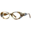 FYTOO Retro Oval Tortoiseshell Blue Light Blocking Glasses, Acetate Frame Anti Eyestrain Computer Gaming Glasses for Women Men view 4