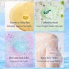 Easter Bath Bombs with Surprise Toys Inside, 12-Pack Kids Color Changing Bath Fizzies, Natural Sea Salt Bubble Bath Bombs - Easter Basket Stuffers for Girls Boys (Plant) view 4