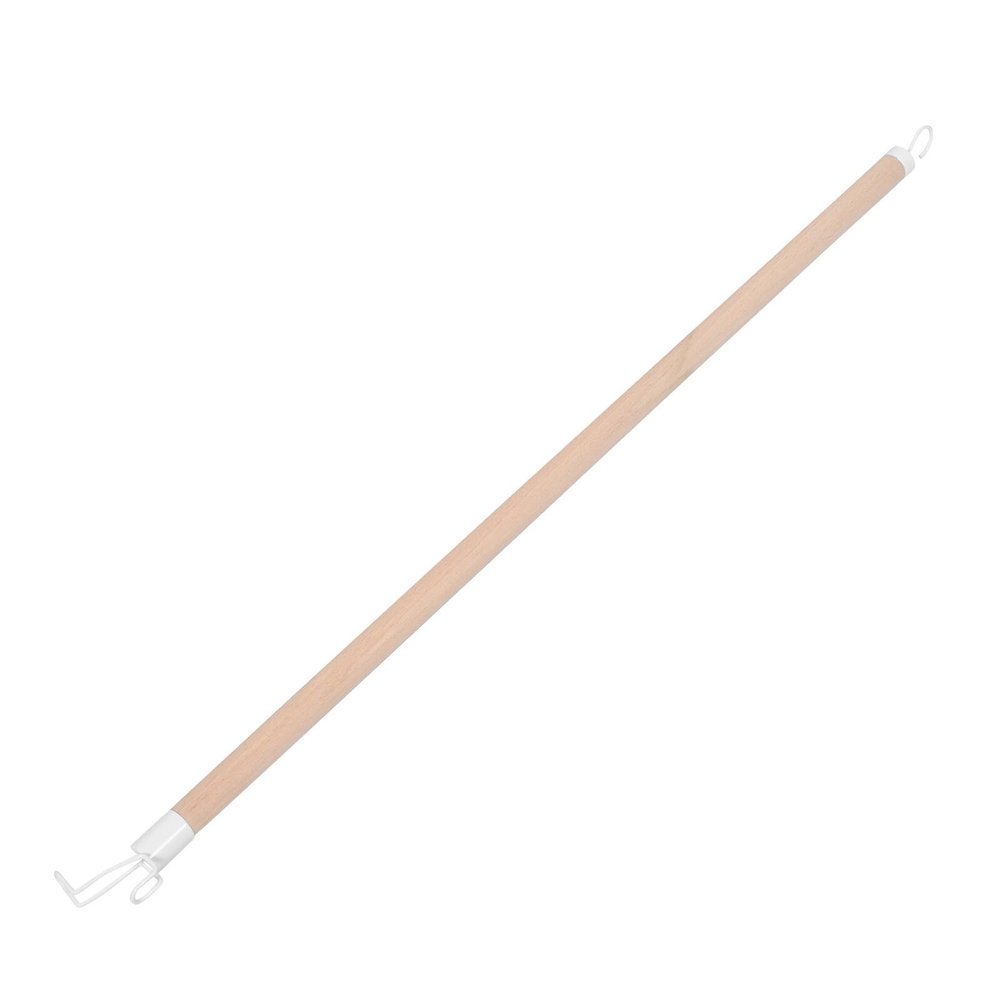 HOMSFOU Long Handle Metal Shoe Horn and Dressing Stick for Seniors, Elderly, and Disabled 27.5" Boot Shoe Horn with Sock Remover Tool for Easy Footwear Assistance and Zipper Pulling Aid