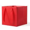 LFCXHTY Red Gift Bags 8 x 8 x 10 IN Square Gift Bags Square Paper Bag with Handles for Party Favor (Red, 10 CT) view 1