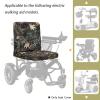 Txsniver Mobility Scooter Seat Cover, Electric Wheelchair Seat Cover, Universal Fit Mobility Aids Protector Accessories Decor Item, Tree Leaf Camo Print, 35 x 18 Inch view 2