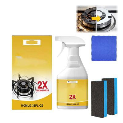 Drkicsy Kitchen Heavy Oil Cleaner Spray, Oven Cleaner Heavy Oil Stain Cleaner Kitchen Degreaser, All Purpose Heavy Duty Oil Cleaning Agent Foam Cleaner for Countertops and Appliances (1 Pack)