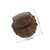 VICASKY Wooden Hand Massage Balls 2pcs Lion Head Small Palm Hand Therapy Balls for Wrist Exercise and Stress Relief view 2