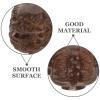 VICASKY Wooden Hand Massage Balls 2pcs Lion Head Small Palm Hand Therapy Balls for Wrist Exercise and Stress Relief view 3