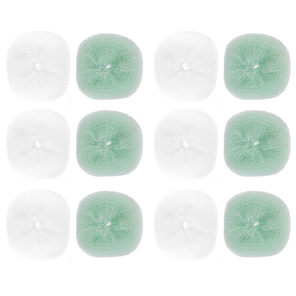 OUNONA 12pcs Kitchen Scouring Balls Household Scrubbers Ball for Washing Pots and Bowls Multi-Color Sturdy Kitchen Cookware Cleaning Tools for Home Use Random Color