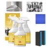 Drkicsy 3 Packs Kitchen Heavy Oil Cleaner Spray, Oven Cleaner Heavy Oil Stain Cleaner Kitchen Degreaser, All Purpose Heavy Duty Oil Cleaning Agent Foam Cleaner for Countertops and Appliances view 1