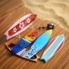 1:12 Scale Miniature Surfboard for Collectible Displays, 6PCS Summer Beach Scene Prop, Surfboard Cupcake Toppers Diorama Supplies, Tiny Surfboard for Crafts and Desktop Decor view 2