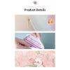 Sanitary Pad Organizers Cartoon Napkins/Tampons Pocket for Teens Women Privacy Protections Cartoon Pad Storage Pouches Waterproofs PU Leather Period Bag view 2