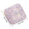 Sanitary Pad Organizers Cartoon Napkins/Tampons Pocket for Teens Women Privacy Protections Cartoon Pad Storage Pouches Waterproofs PU Leather Period Bag view 3