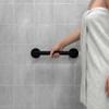HEALTHCRAFT 12" Miter Grab Bar, ADA Compliant Bathroom Safety Bar, Stainless Steel Shower Handle, 500 lb Support, Modern Bathroom Rail for Shower, Tub & Toilet Wall (1, Matte Black, 12 Inch) view 2