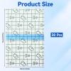 30 PCS Shower Waterproof Patch 15 X 10cm Transparent Stretch Adhesive Bandage Waterproof Shower Protector Cover Protective Shower Film Wrap Tattoo Cover Patch for Bath Swimming view 2