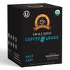 Alex's Low-Acid Organic Coffee - Half Caff Coffee Steep Bags (Tea Bag Style) 10-Pack view 1