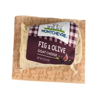 Goat Milk Cheese Fig & Olive Chevre 4 oz (Pack of 6)