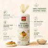 Only Kosher Candy Premium Rice Cakes Lightly Salted - Whole Grain, Gluten Free, Non-GMO, Low Calorie Healthy Snack - 60 Calories Per Cake - Round Thick Rice Cakes (Pack of 12) view 3