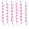 Anneome 200pcs Interdental Brushes for Braces Soft Bristles Oral Cleaning Brush Pink Portable Flossing Tool for Gum Care and Teeth Cleaning view 1