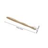 SOLUSTRE 12pcs Tongue Scrapers with White Bristles Reusable Tongue Coating Cleaners Oral Care Tools for Fresher Breath Unisex Hygiene view 2