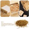 Ciieeo Gold Raffia Paper Shred 100g Crinkle Cut Tissue Paper Basket Filler and Present Box Stuffing Decorative Packing Grass Cushion for Wrapping and Craft Supplies view 4