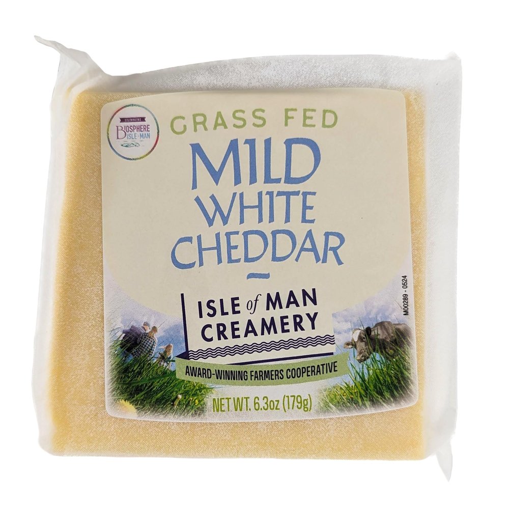 Mild White Cheddar Cheese 6.3 oz (Pack of 4)