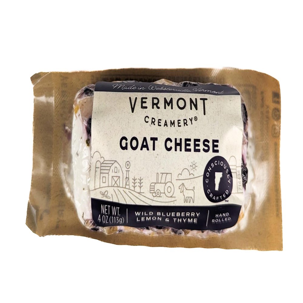 Goat Milk Cheese Wild Blueberry Lemon & Thyme 4 oz (Pack of 6)