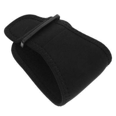 FONDOTIN Adjustable Black Protective Wrist Brace Sports Wrist Support Sleeve for Gym Workout Fitness Training
