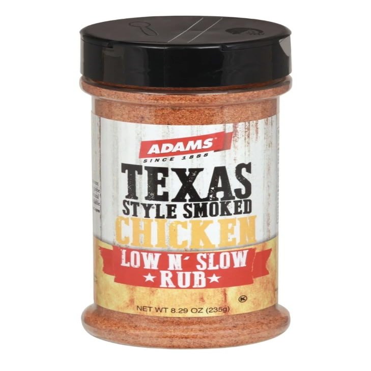 Adams Seasonings & Rubs - 2 pack (Texas Style Smoked Chicken Rub 8.29oz)