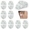 100 PCS Ear Covers for Shower Waterproof Ear Stickers for Adults Swimming Ear-Stickers with Soft Cotton Ear-Plugs Ear-Covers for Swimming Shower Ear-Protectors for Surfing Snorkeling Water Sports view 1