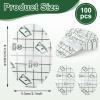 100 PCS Ear Covers for Shower Waterproof Ear Stickers for Adults Swimming Ear-Stickers with Soft Cotton Ear-Plugs Ear-Covers for Swimming Shower Ear-Protectors for Surfing Snorkeling Water Sports view 2