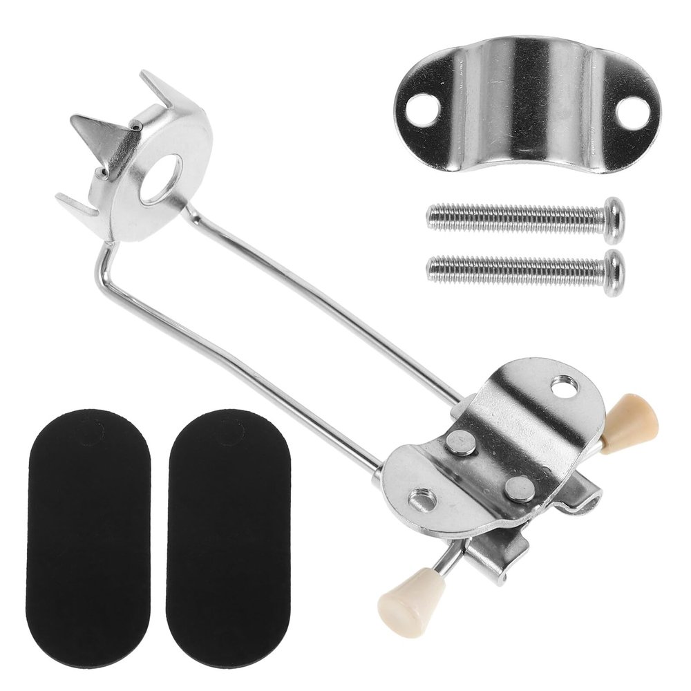 HAKIDZEL Cane Ice Crampons Attachment Anti-Slip Steel Spikes for Walking Sticks and Snow Poles Outdoor Winter Traction Aid for Elderly Hiking and Walking