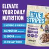 Blue Stripes Peanut Butter Banana Granola - Whole Cacao Gluten Free Granola for Cereal, Yogurt, Snacking | 4g Protein Per Serving | No Refined Sugar, Vegan, Non GMO - 7 oz Bag (6 Pack) view 3