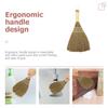 IDEANATEGRATE Handheld Small Straw Broom for Desktop Cleaning, Flexible Short Handle Manual Palm Broom for Kitchen Countertop Dust Removal, 1pcs Household Cleaning Brush view 3