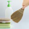IDEANATEGRATE Handheld Small Straw Broom for Desktop Cleaning, Flexible Short Handle Manual Palm Broom for Kitchen Countertop Dust Removal, 1pcs Household Cleaning Brush view 4