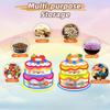MITOB 20 Pack 2 Colors Resealable Zipper Handle Goody Bags for Party Favors view 4