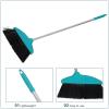 Abaodam Soft Bristle Floor Cleaning Broom with Long Handle, Non-Stick Hair Sweeping Broom for Home and Office, Green Household Garbage Sweeping Tool for Indoor Floor Cleaning view 3