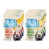 Blue Stripes Cacao Fruit Gummies Mango & Pineapple Variety Pack | Two Ingredient Fruit Snack for Kids and Adults | No Sugar Added | Gluten Free, Vegan Chewy Superfruit Gummy | 3.2 oz (6 Pack) view 1