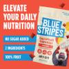 Blue Stripes Cacao Fruit Gummies Mango & Pineapple Variety Pack | Two Ingredient Fruit Snack for Kids and Adults | No Sugar Added | Gluten Free, Vegan Chewy Superfruit Gummy | 3.2 oz (6 Pack) view 3