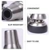 FESTFENDS Cane Foot Covers and Walking Stick Pole Tips, 22mm Diameter Non-Slip Rubber Replacement for Stainless Steel Crutches, Thickened Anti-Skid Foot Pads Suitable for Elderly Mobility view 3