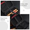 AMUSLESUR Portable Eva Cigar Case 8 Slots Travel Humidor Box Lightweight Cigar Storage Organizer with Zipper for Outdoor Use view 4