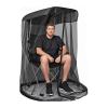 Outdoor Swing Mosquito net Fishing Courtyard Garden Mosquito net Swing Rocking Chair Blackout Gauze Travel Simple Installation Mosquito net(Black(),185 * 125 * 205CM) view 1