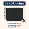 LibertyCloth XXL Streak-Free Bathroom Cleaning Cloth (24x17cm) Removes Water Spots & Limescale with Just Water Lint-Free, Quick-Drying, Machine Washable Microfibre Lasts 300+ Uses (3) view 4