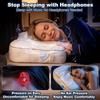 2026 Sleep Pillow Speaker,Bluetooth Under Pillow Speakers for Sleeping,Bone Conduction White Noise Sound Machine for Sleeping,Ergonomic Skin-Friendly Sleep Pillow with 30 Min Auto Shut Off view 2