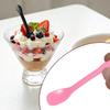 50 Pcs Disposable Dessert Spoons, Mini Plastic Tasting Spoons for Ice Cream, Caviar & Desserts, Small Disposable Spoons for Sampling, Catering, Party Supplies & Mini Dessert Cups (Multicolor) view 4