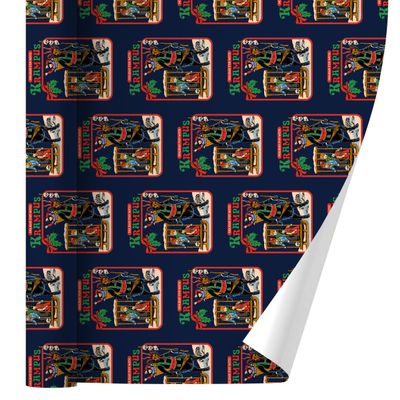 Steven Rhodes Fun with Krampus Gift Wrap Wrapping Paper Rolls