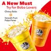JWAY Instant Boba Bubble Tea Kit 8 Servings, 4 Mango & 4 Pineapple Juice Drinks Mix Variety Pack with Authentic Crystal Tapioca Pearls, Ready In Under 1 Minute, Paper Straws Included, Boba Party Gift Kit Set view 3