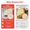 JWAY Instant Boba Bubble Tea Kit 8 Servings, 4 Mango & 4 Pineapple Juice Drinks Mix Variety Pack with Authentic Crystal Tapioca Pearls, Ready In Under 1 Minute, Paper Straws Included, Boba Party Gift Kit Set view 4
